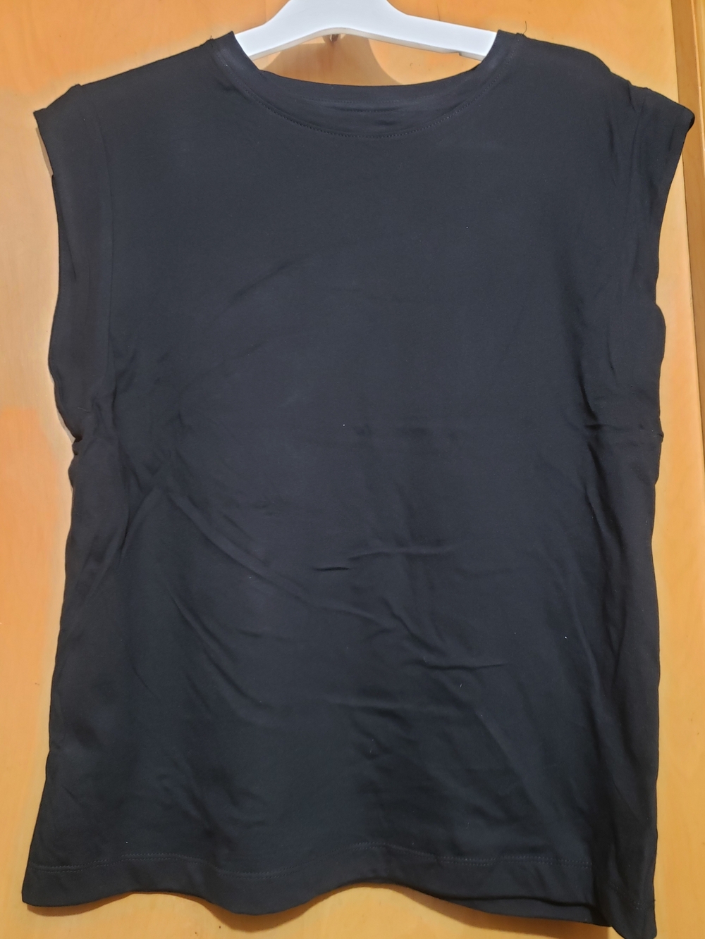 a new day Black Sleeveless Tank Top